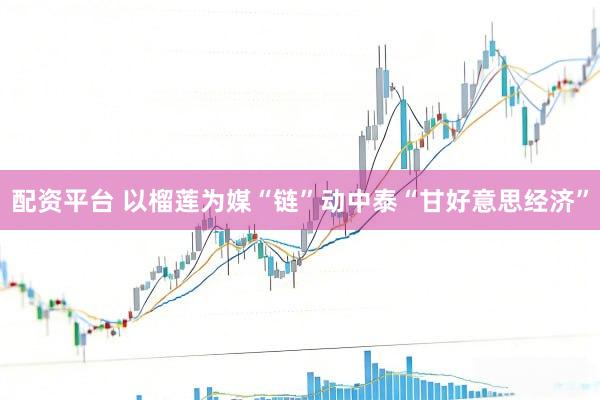 配资平台 以榴莲为媒“链”动中泰“甘好意思经济”